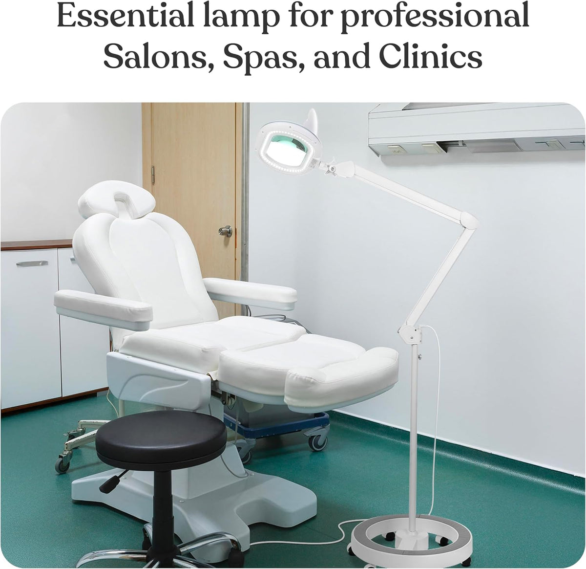Lighted Magnifying Floor Lamp with Stand