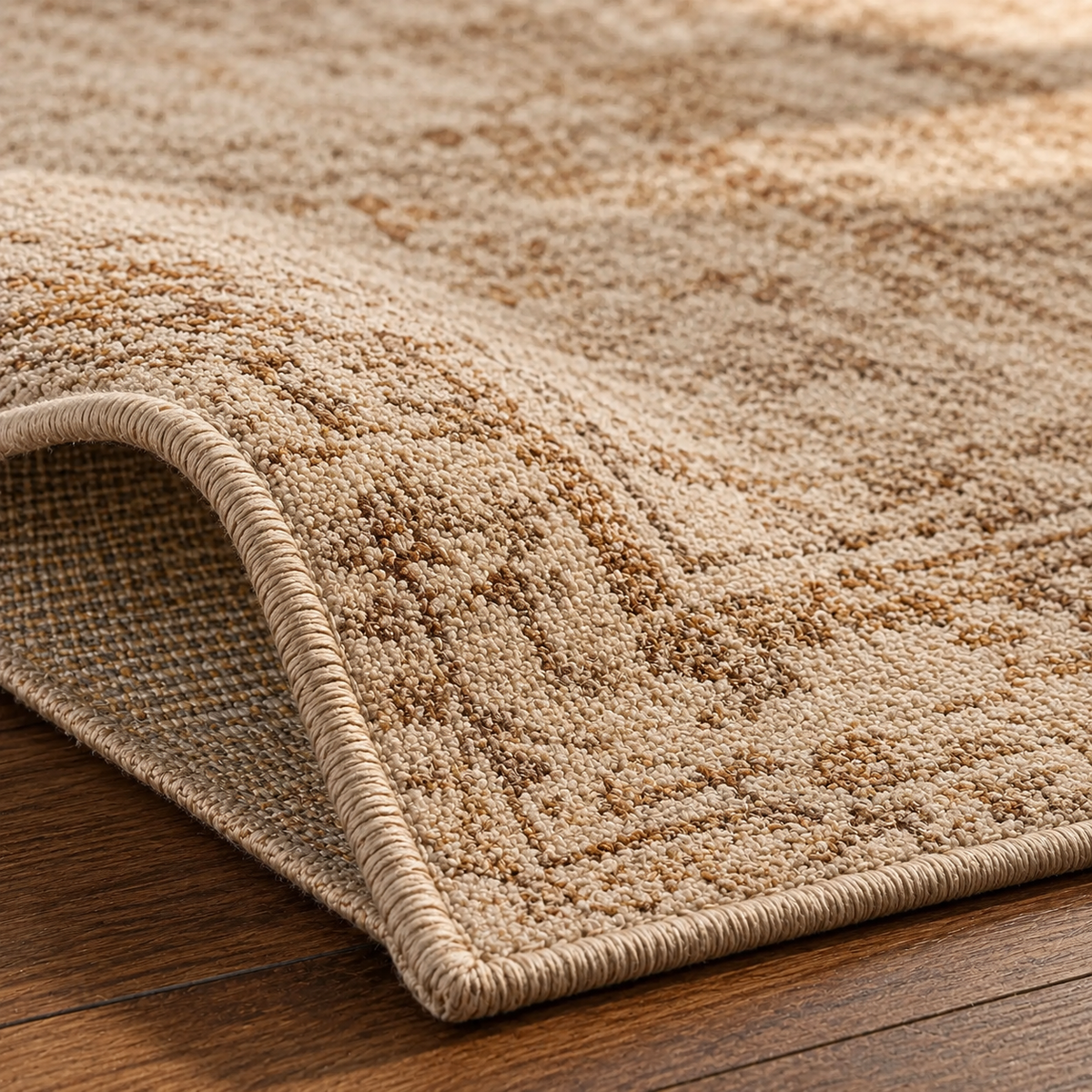 Ivory Taupe Evoke Area Rug