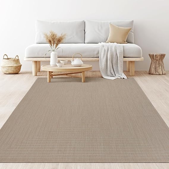 Natural Beige Indoor area rugs