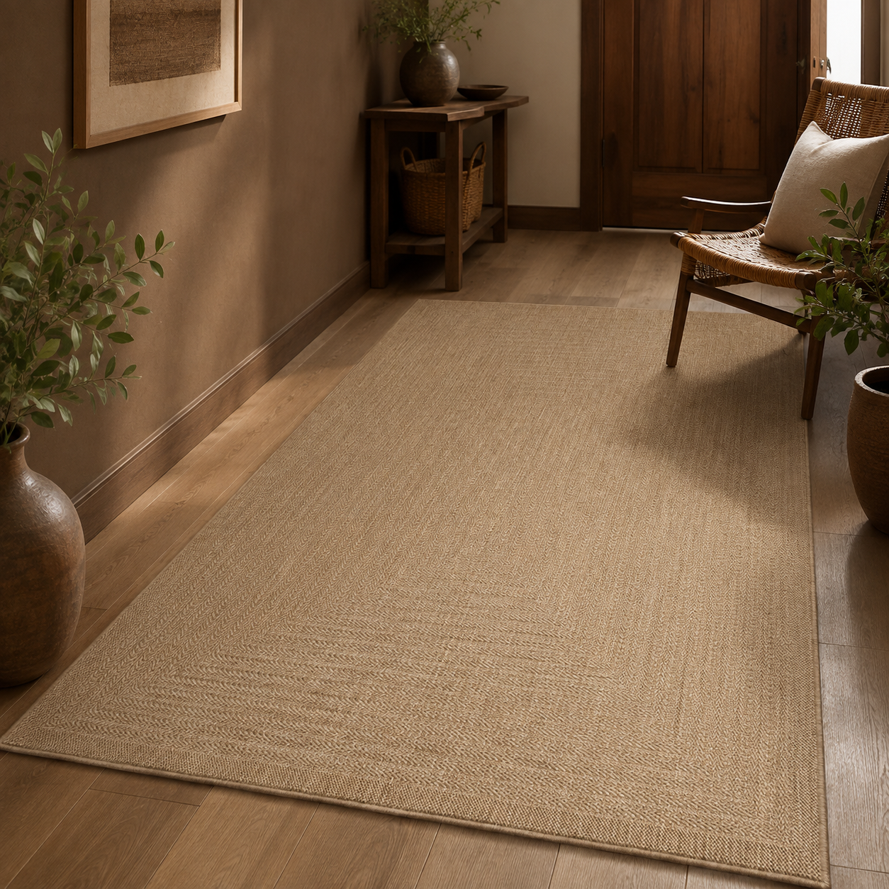 Natural Beige Indoor area rugs
