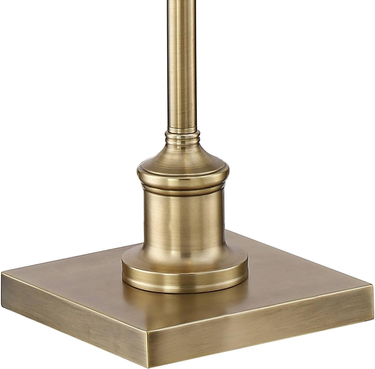 Adjustable Brass Swing Arm Floor Lamp