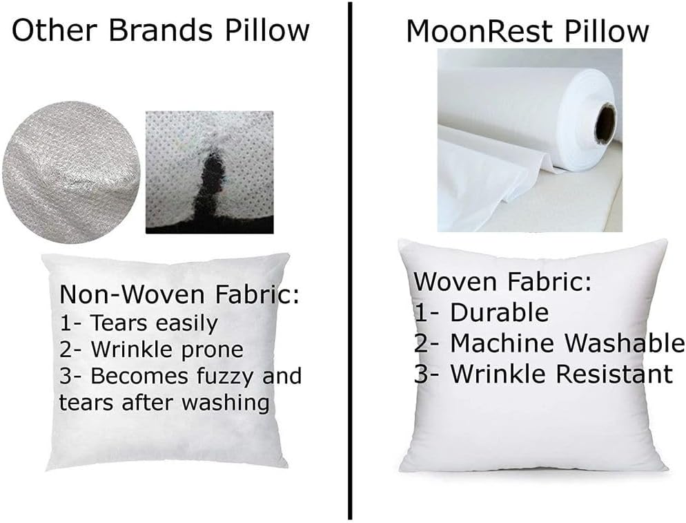 White Down lumbar pillows