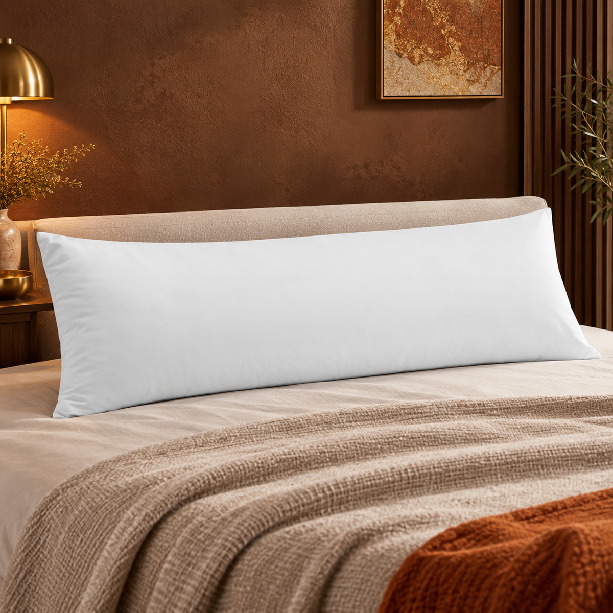 White Down lumbar pillows