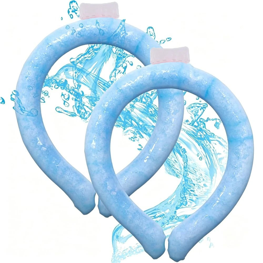 Reusable Cooling Neck Wrap – Instant Cooling Neck Band for Hot Weather, Sports & Outdoor Activities