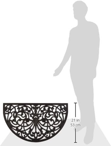 Scroll Half Moon Doormat
