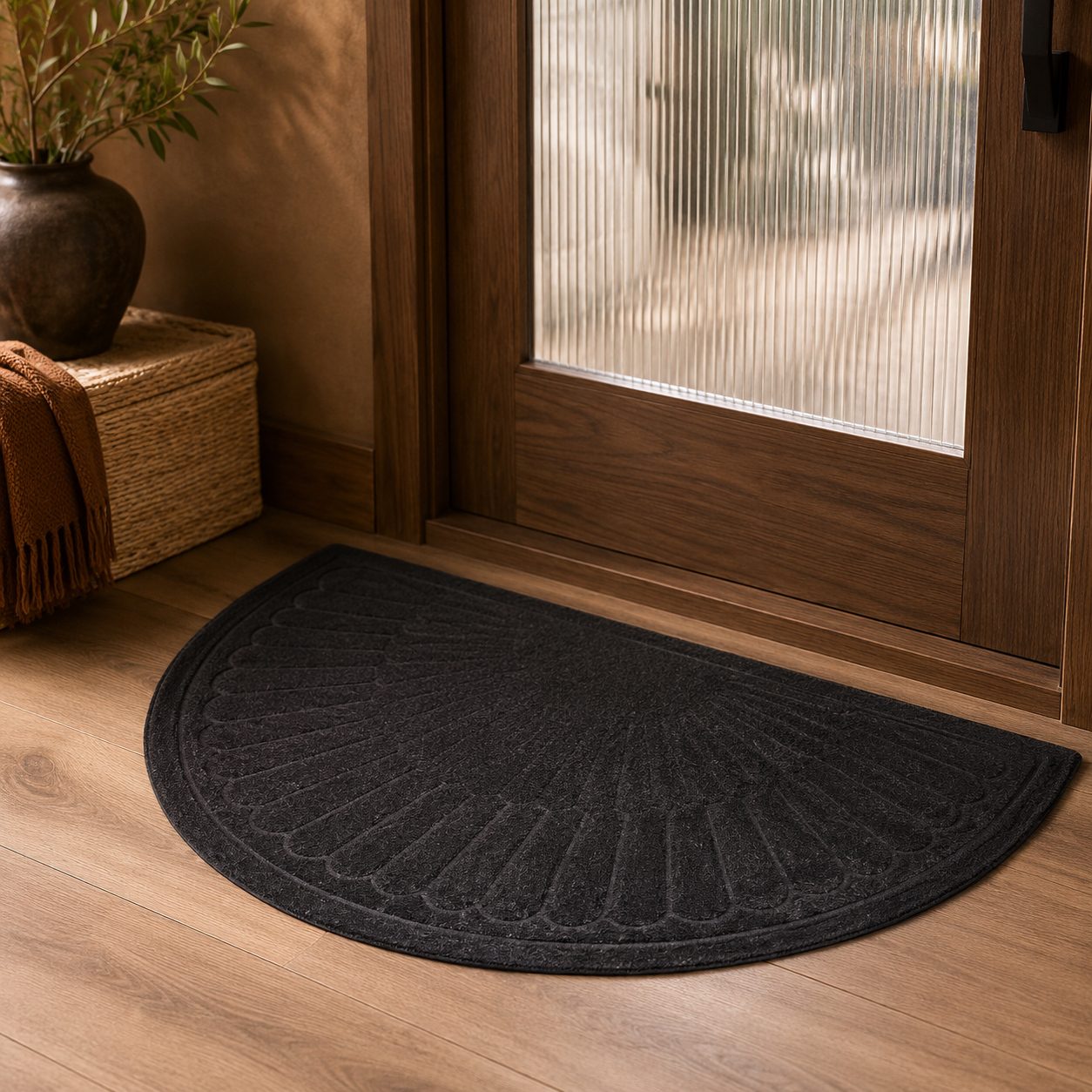 Waterproof Half Round Door Mat