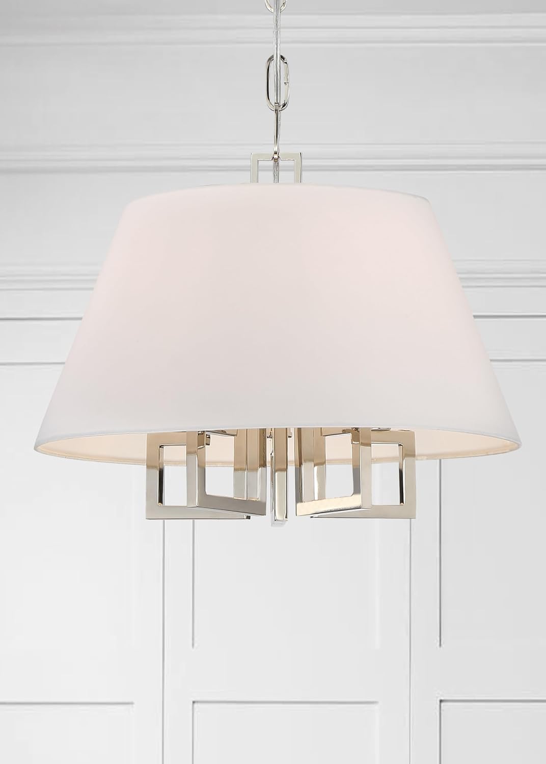 Polished Nickel 5-Light Pendant lights