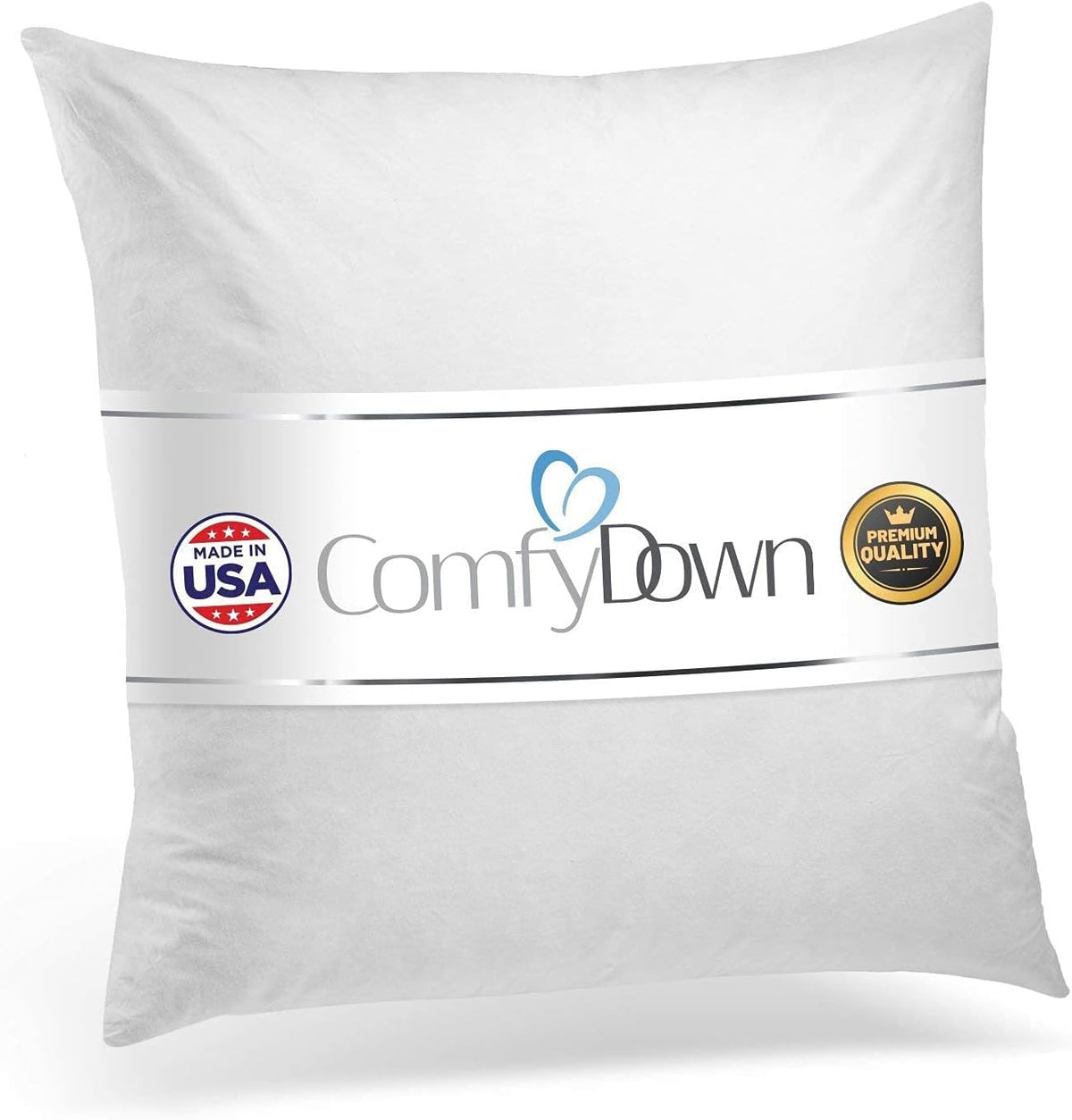 Premium Down & Feather Throw Pillow