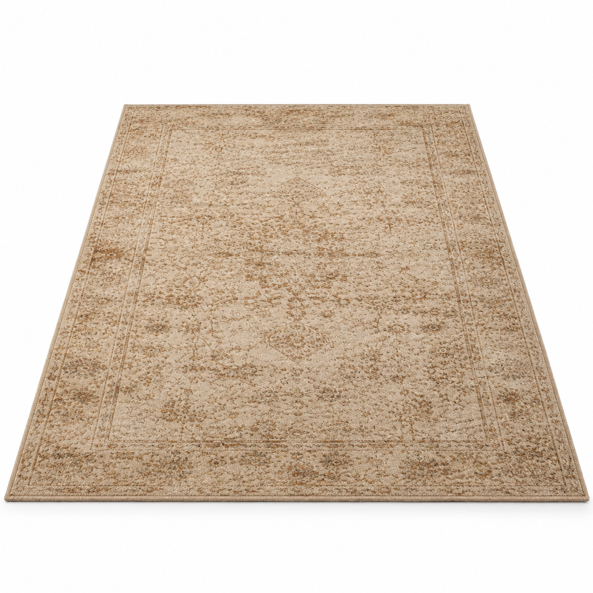 Ivory Taupe Evoke Area Rug