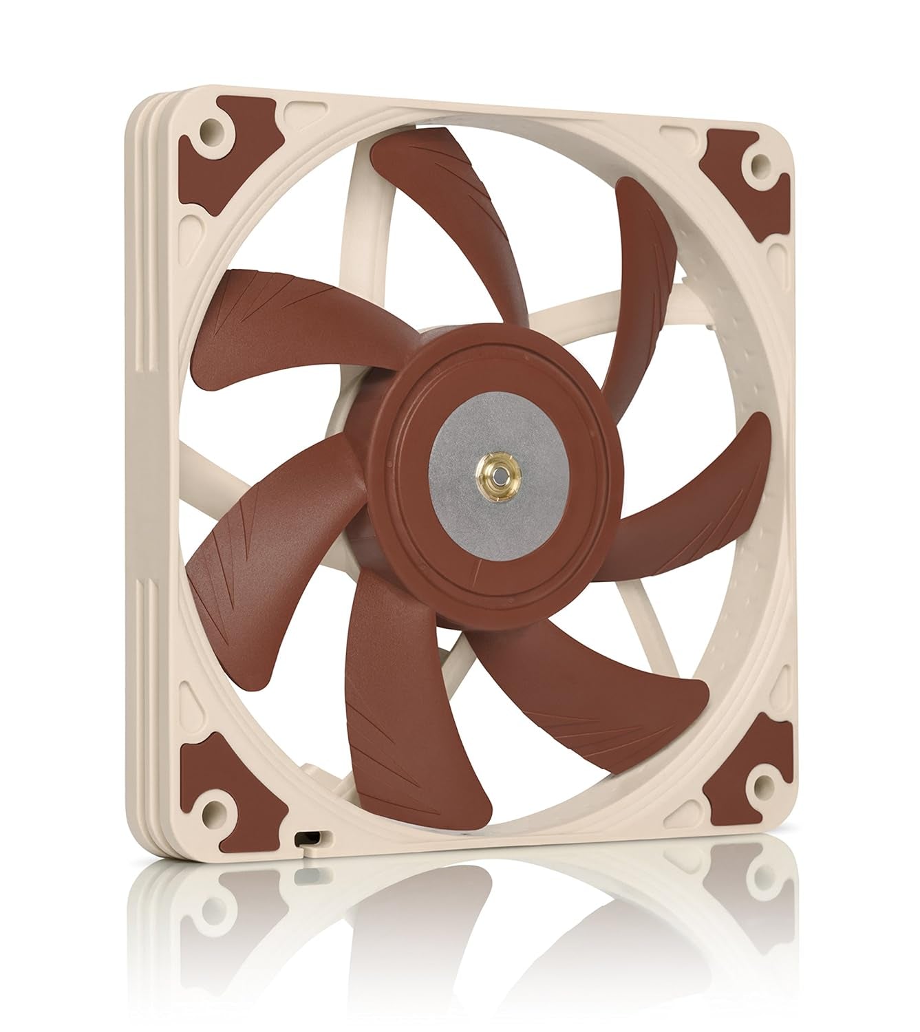 Nf-A12X15 PWM, Premium Quiet Slim Fan, 4-Pin (120X15Mm, Brown)