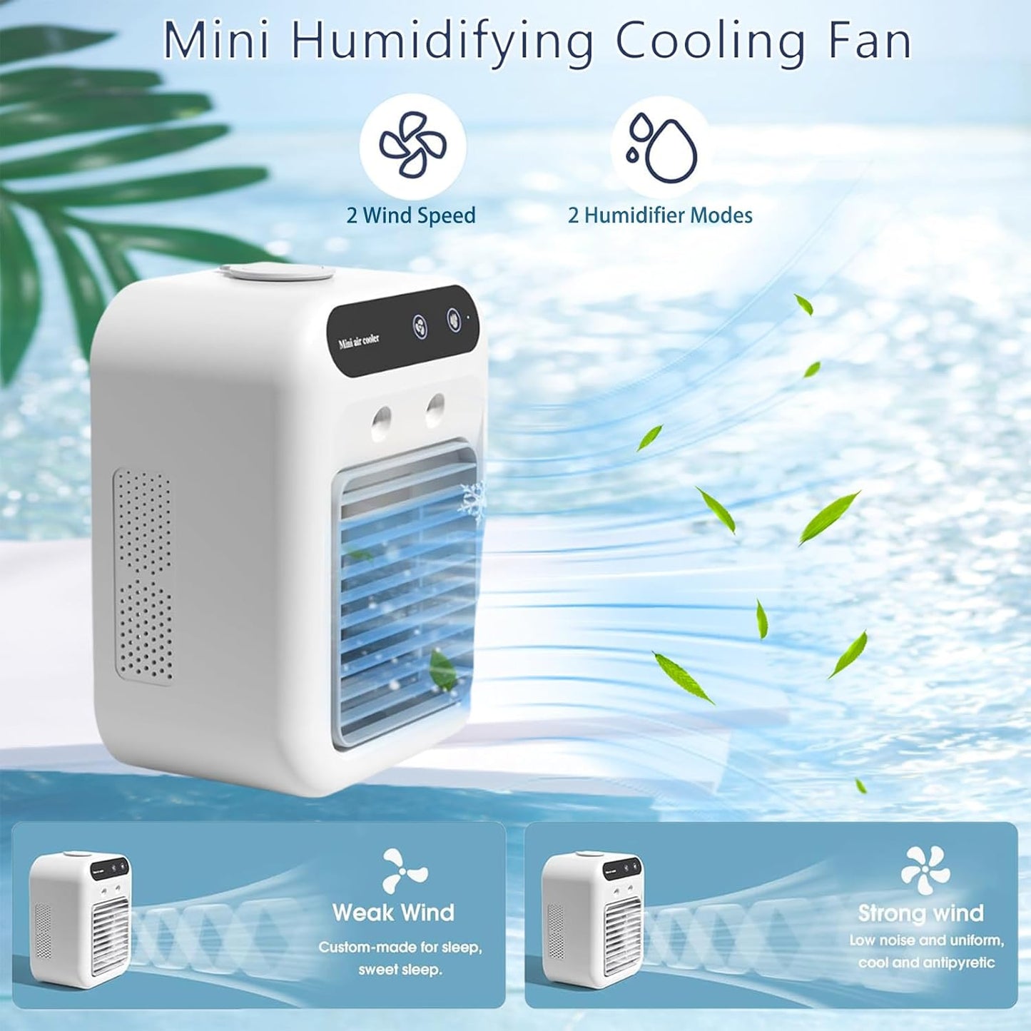 Wearable Neck Air Conditioner – Rechargeable Personal Cooling Device for Summer