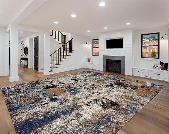 Ivory Wool Knotted Rug