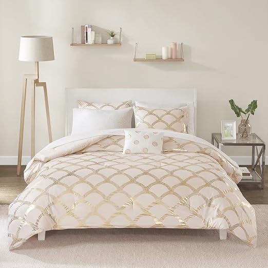 Blush Metallic Comforter