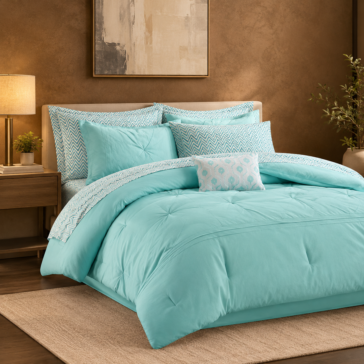 Comforter Set with Bed Sheets