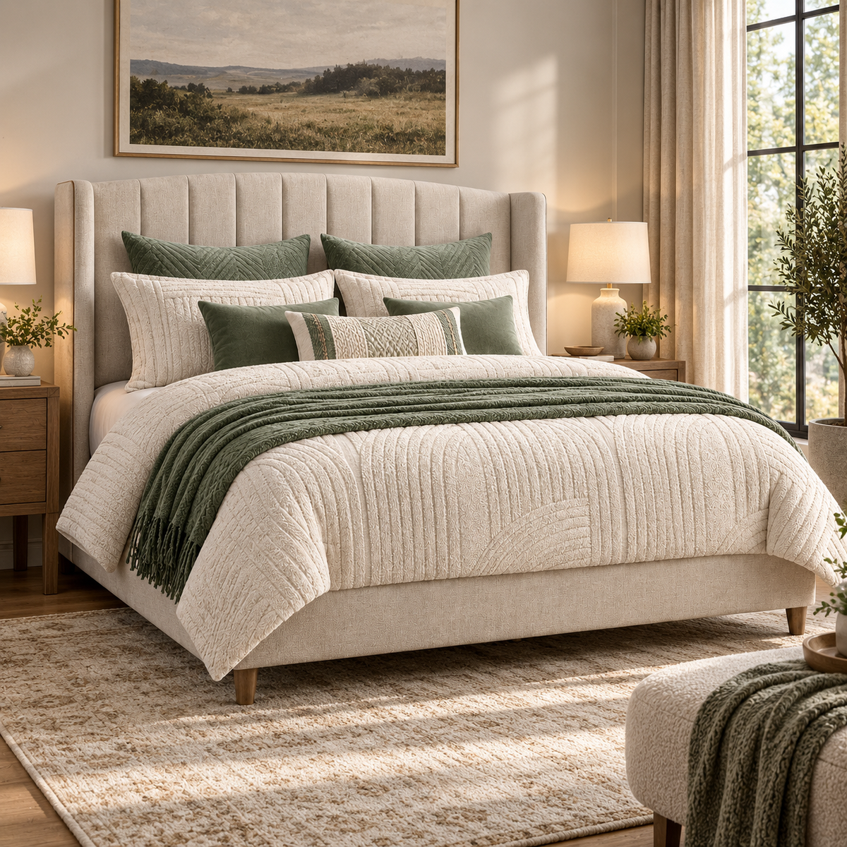 King Comforter Set with Shams