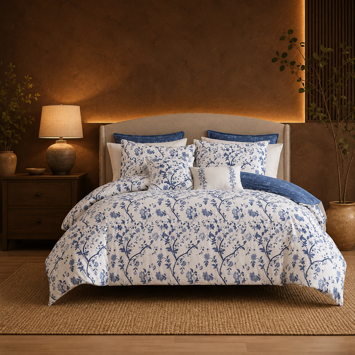King Comforter Set with Shams