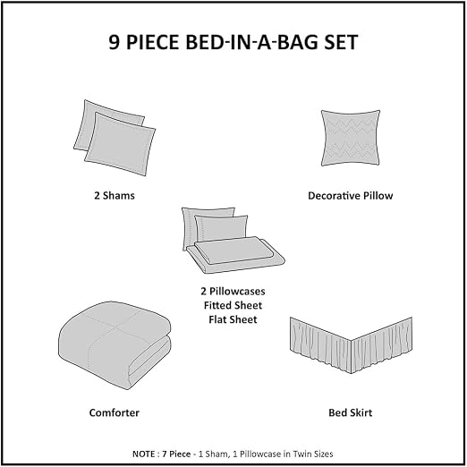 Comforter Set with Bed Sheets