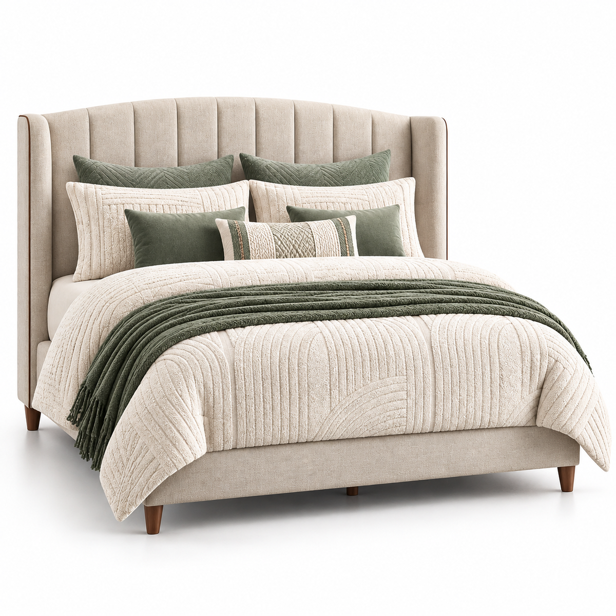 King Comforter Set with Shams