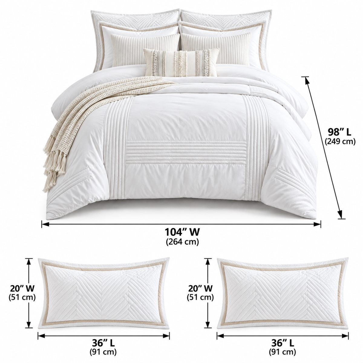 Washed Cotton Duvet Cover Set, California King
