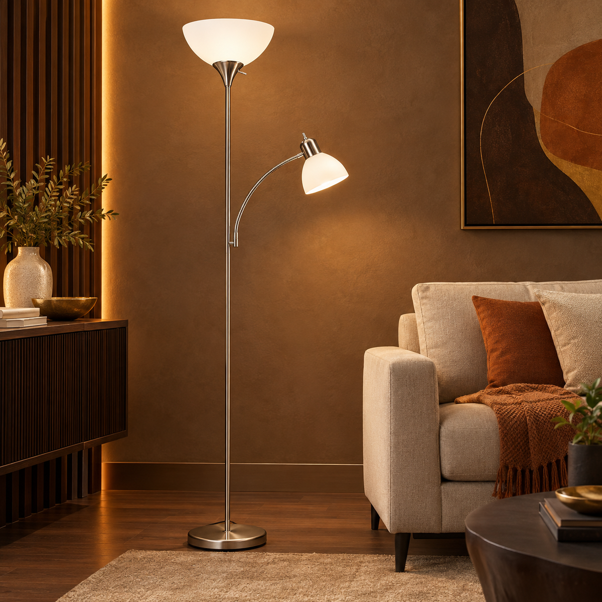 Mother-Daughter Floor Lamp