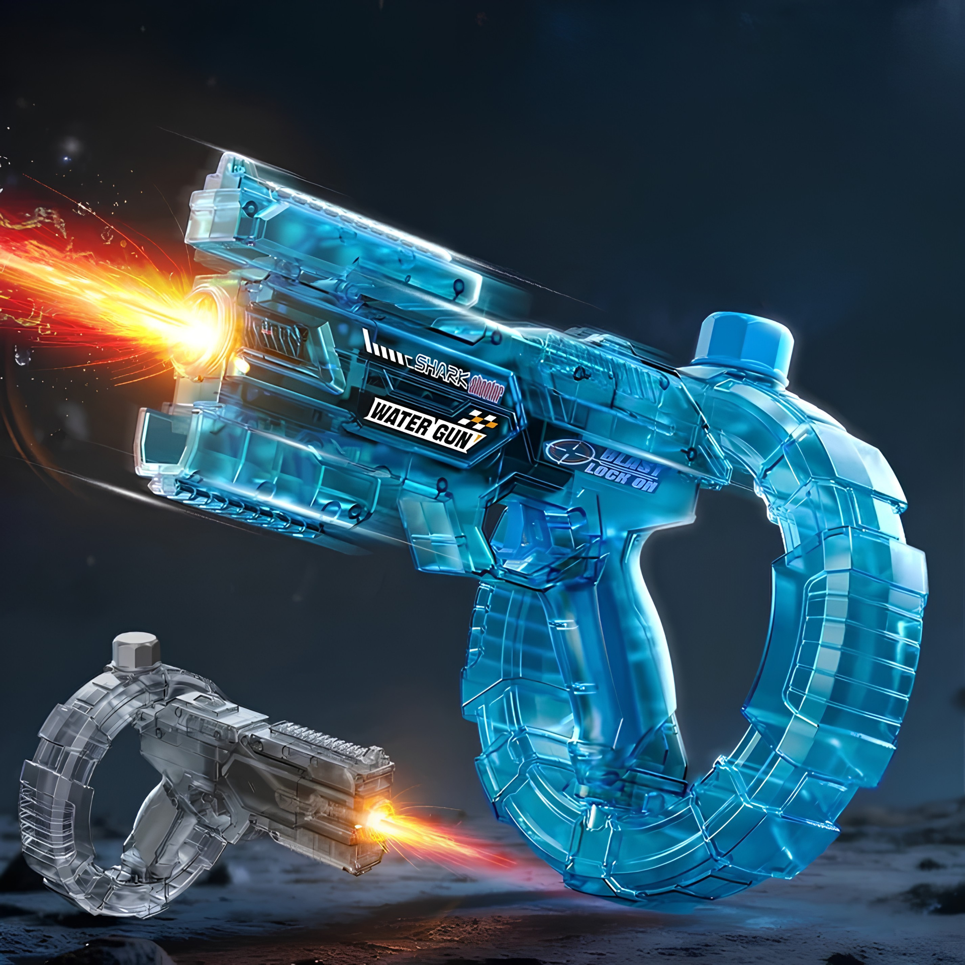 Rechargeable Electric Water Blaster – Automatic High-Power Water Gun for Outdoor Summer Fun