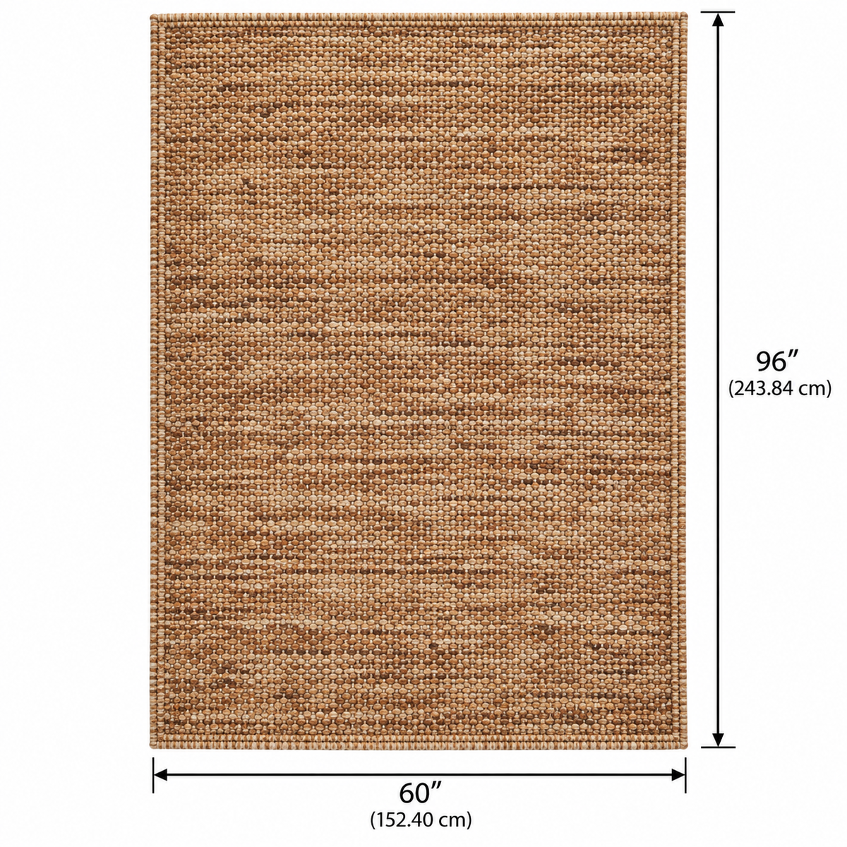 Ivory Wool Knotted Rug