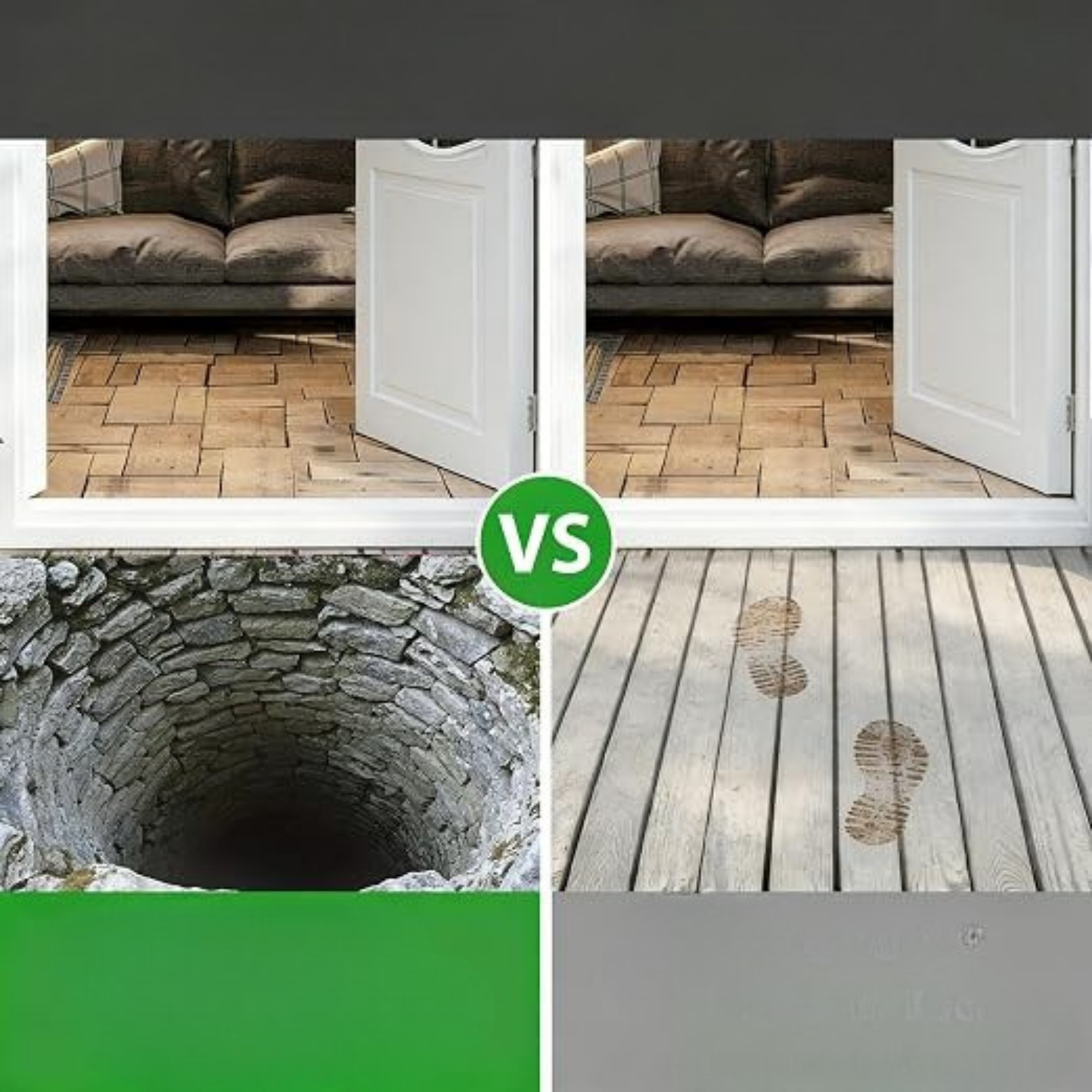 Stone Hole 3D indoor  Doormat