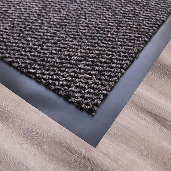 Brown Indoor Absorbent Door Mat, 24" x 35"