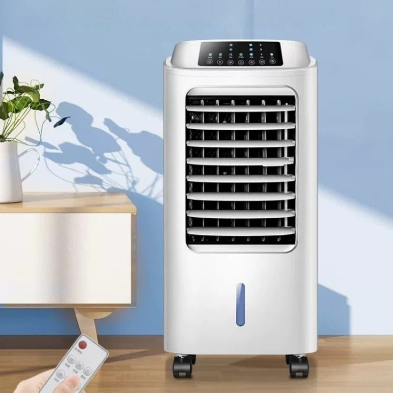 Portable Evaporative Air Cooler – 10L Water Tank Cooling Fan with Remote Control & Adjustable Speeds