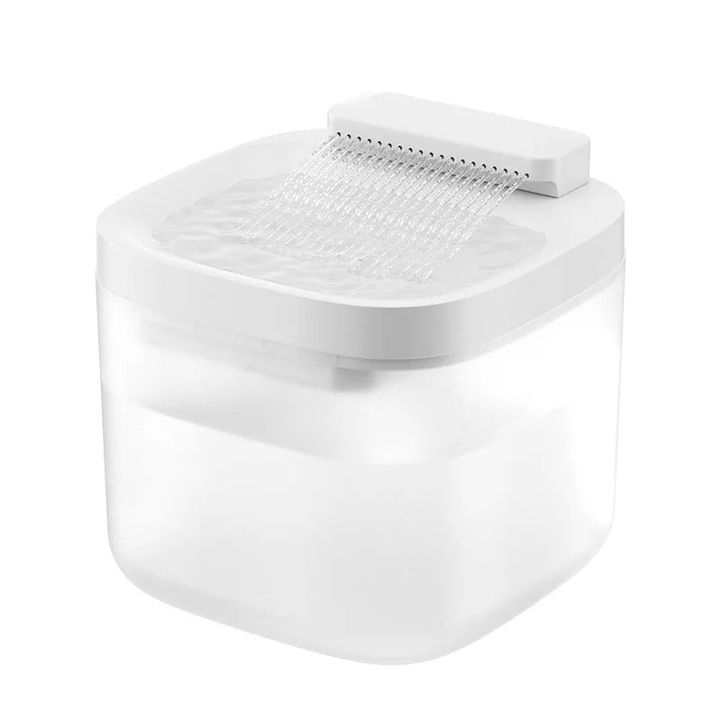 Automatic Cat Water Fountain with Waterfall Filter | Quiet Pet Drinking Fountain for Cats & Small Dogs