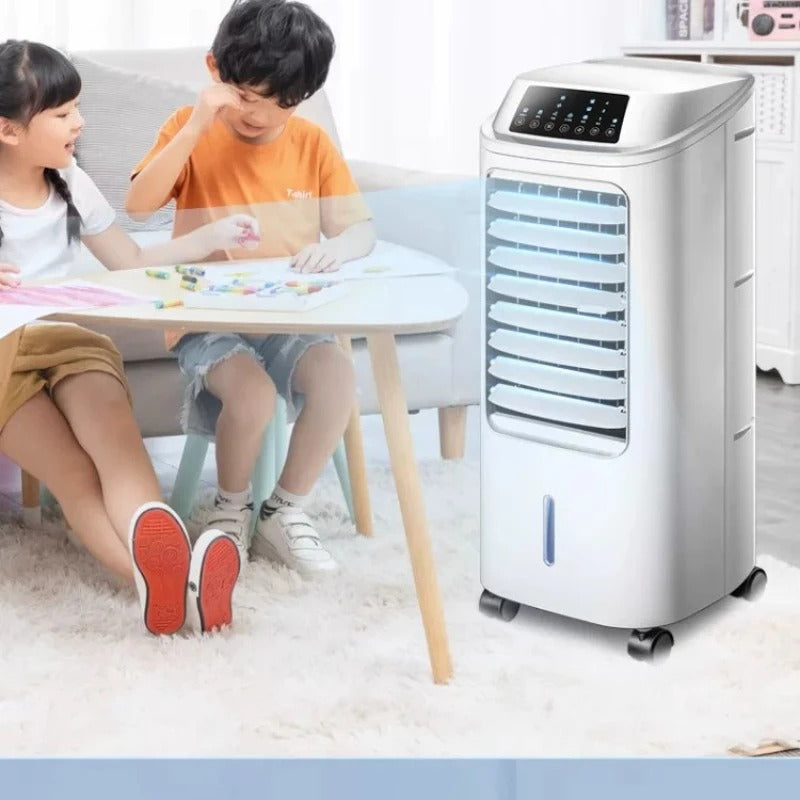 Portable Evaporative Air Cooler – 10L Water Tank Cooling Fan with Remote Control & Adjustable Speeds