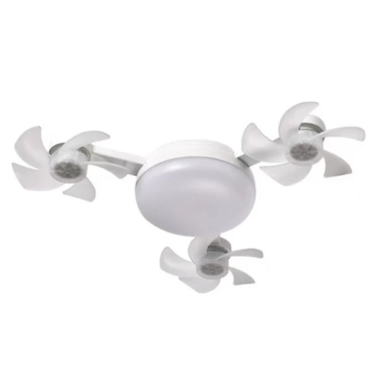 E27 LED Ceiling Fan Light with Remote Control, Dimmable 50W/60W Flush Mount Ceiling Light