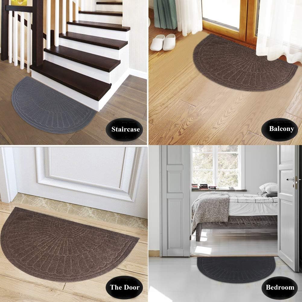 Waterproof Half Round Door Mat