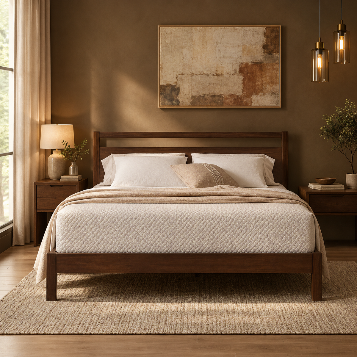 LIFEMENT 10-Inch Memory Foam Mattress