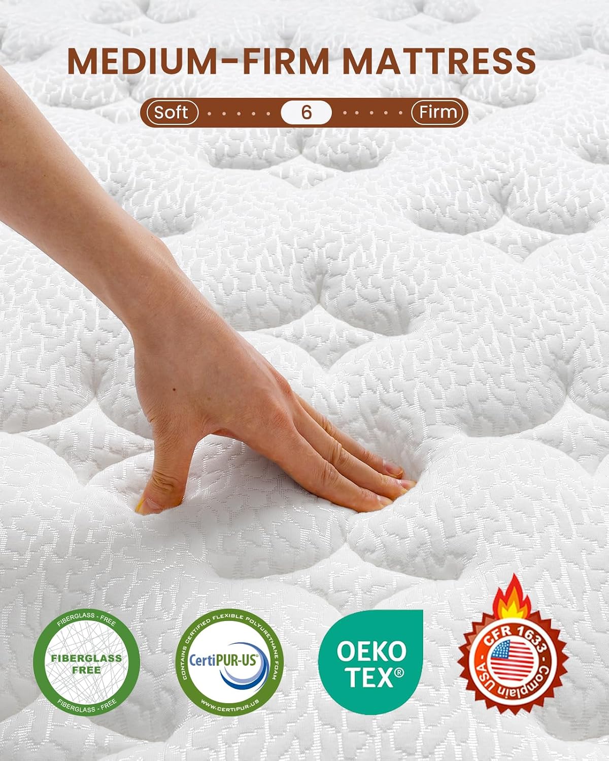 14-Inch Hybrid Mattress, King