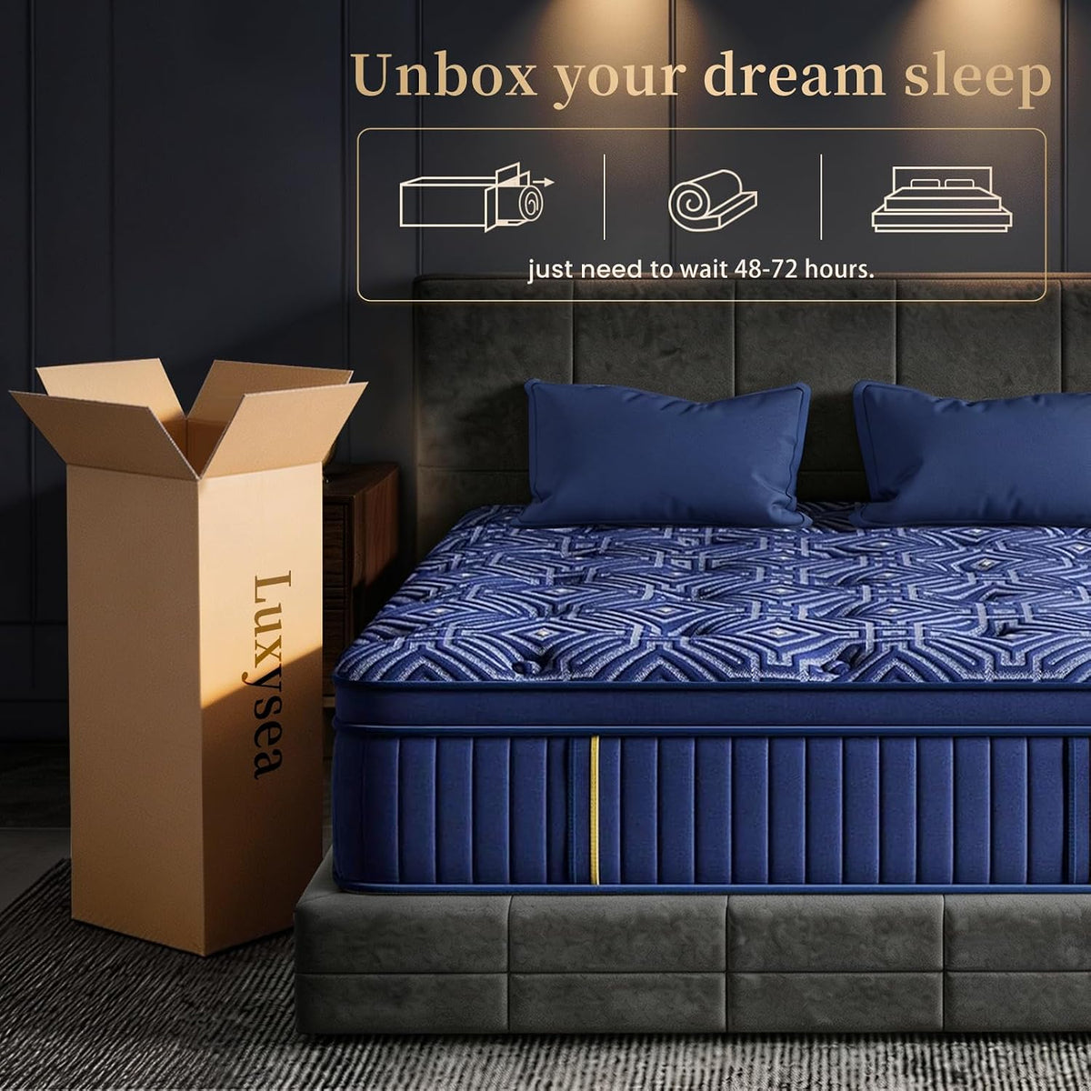 12-Inch Hybrid King Mattress