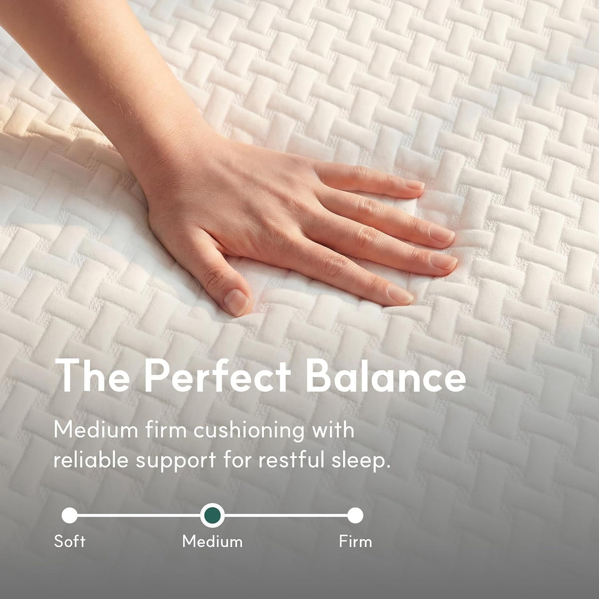 LIFEMENT 10-Inch Memory Foam Mattress