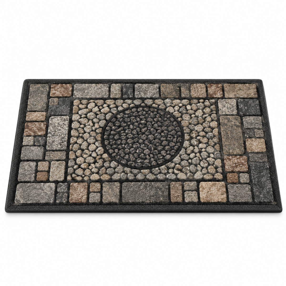 Gray Notre Dame Door Mat