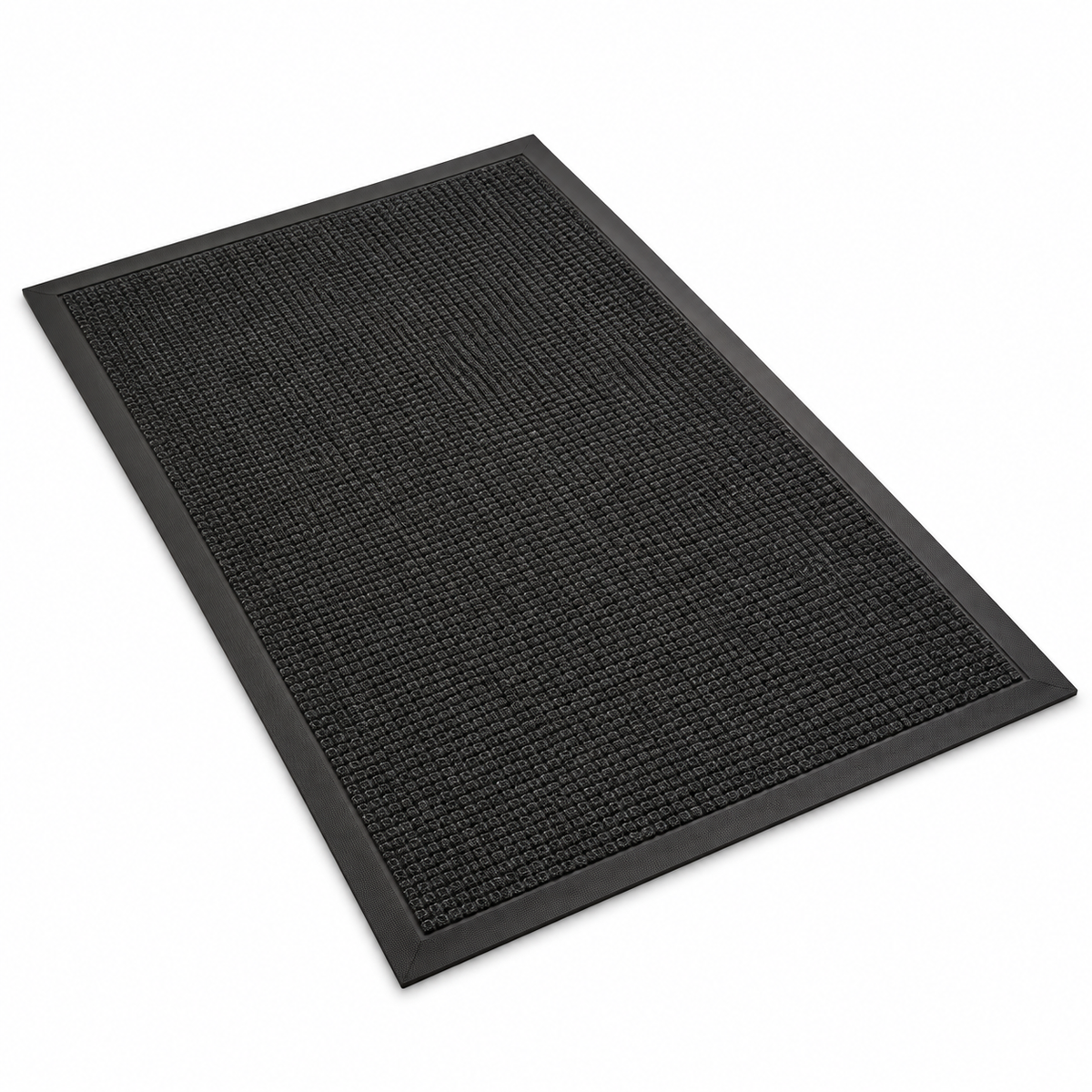 Black Rubber Entrance Mat