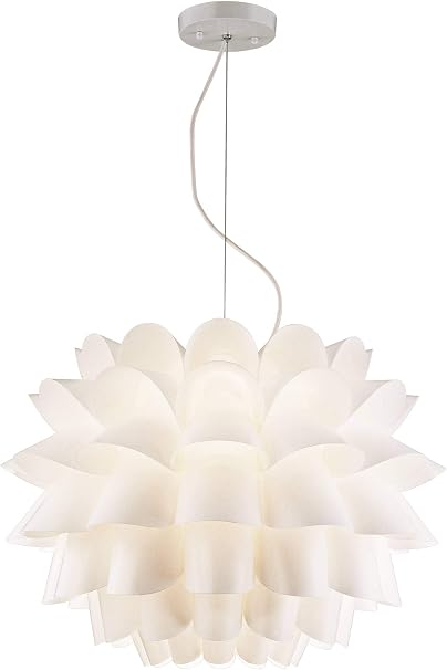 Modern White Flower Pendant light
