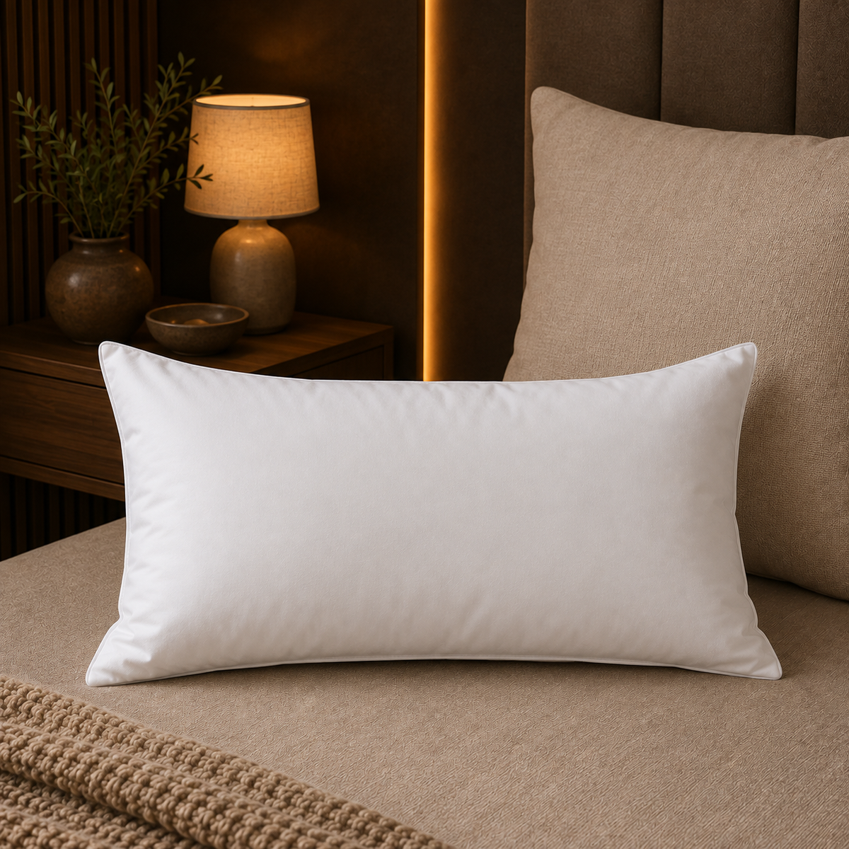 Premium Lumbar Down  Pillow