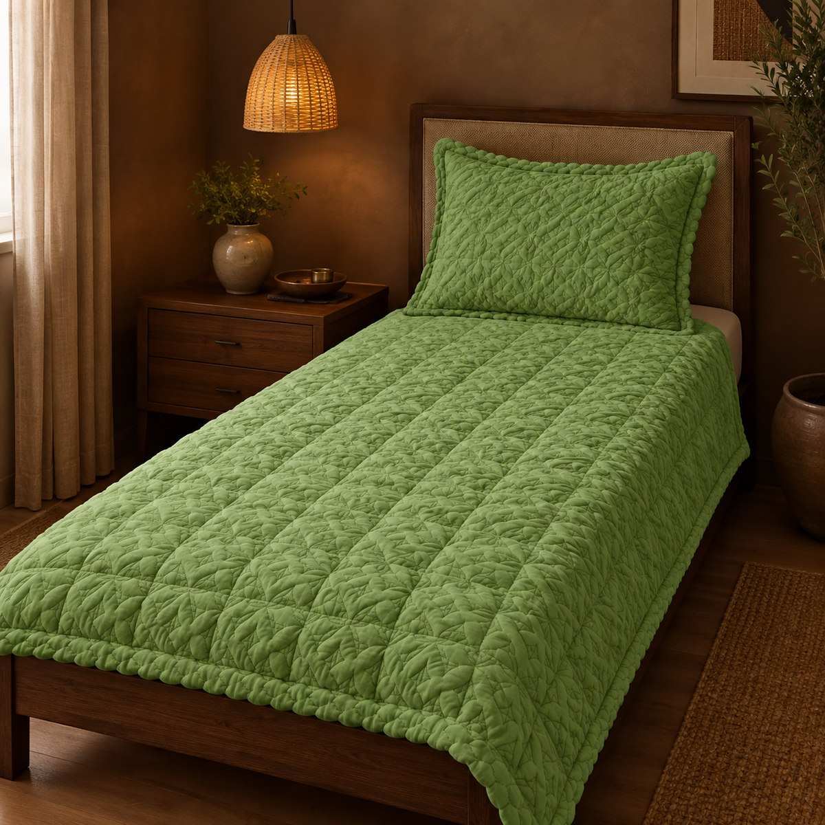 Blue Plush Quilte