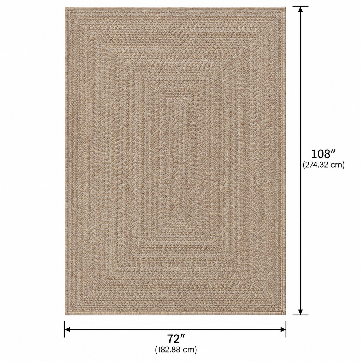 Natural Beige Indoor area rugs