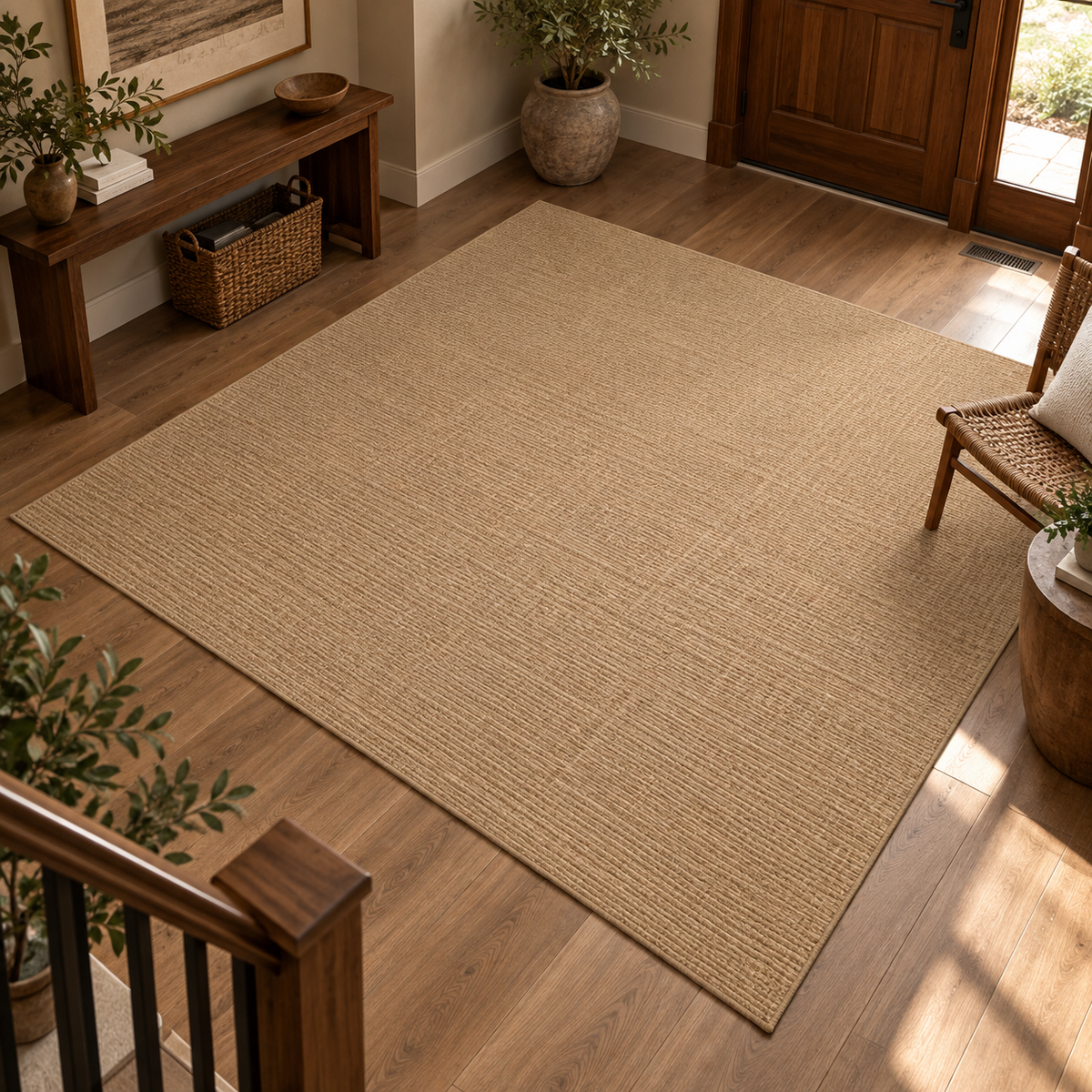 Natural Beige Indoor area rugs