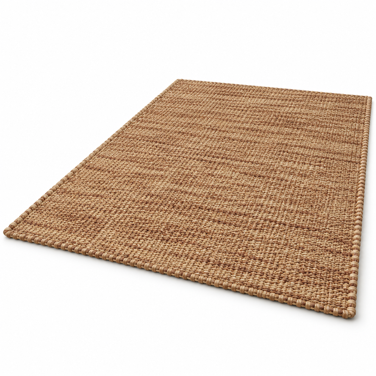 Ivory Wool Knotted Rug