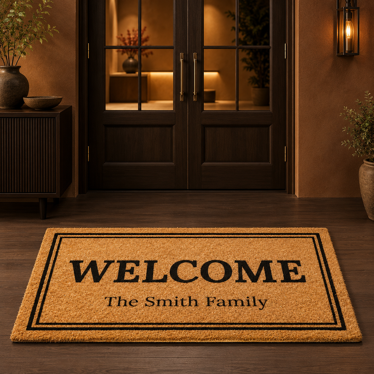 Welcome Coir Doormat