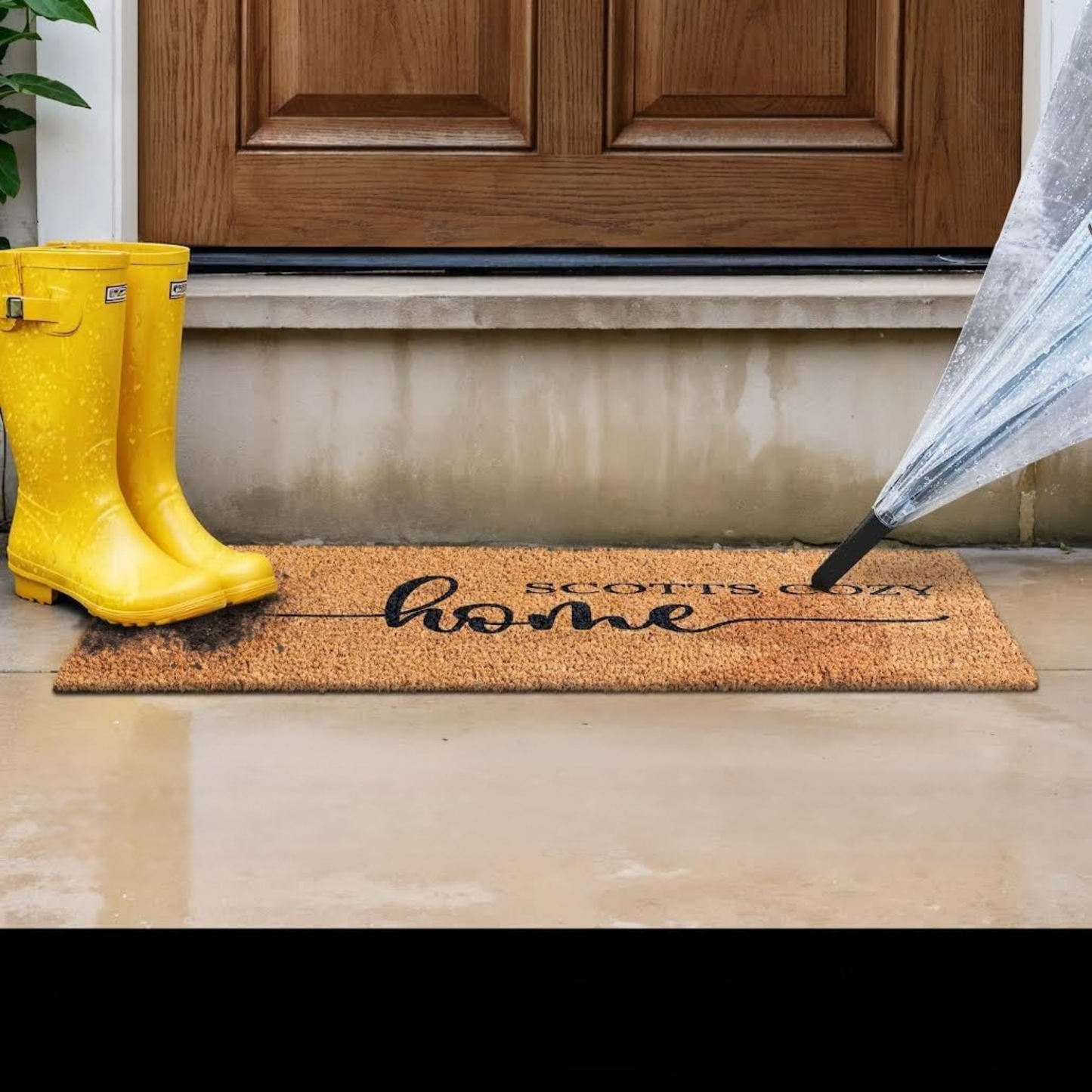 Welcome Coir Doormat