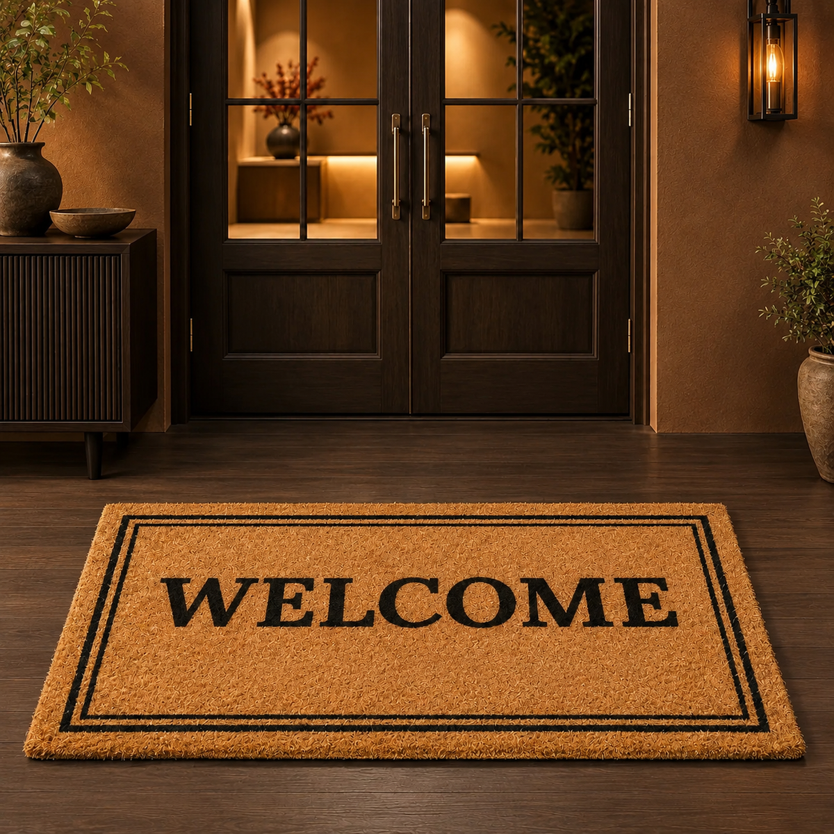 Welcome Coir Doormat